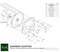 PMC Adapter sæt Toyota JZ - BMW DCT DKG Getrag GS7D36SG Inline-six (H)