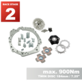 PMC RACE STAGE 2 Toyota UZ - BMW N54 - 184mm / 7.25" (P)