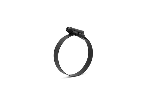 Mikalor Spændebånd 20-35mm/9mm Rustfrit stål Sort W3