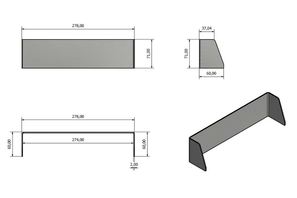 Welding plate, cut out front beam Volvo 240