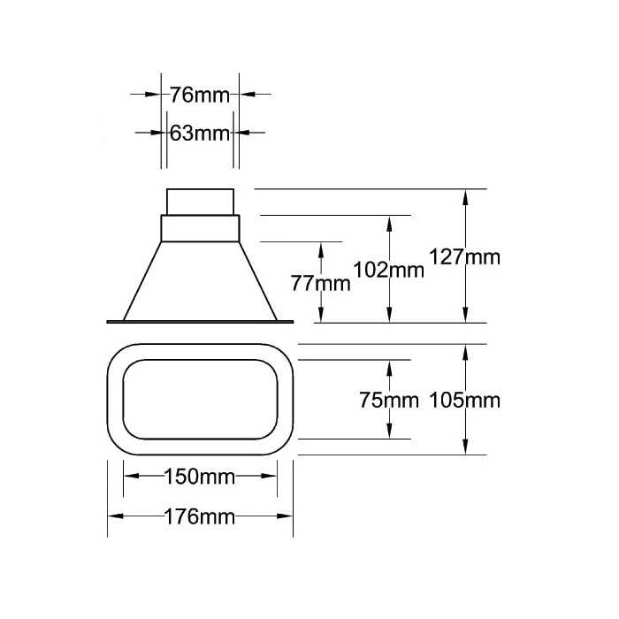 QSP inlopp 63-76mm