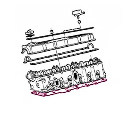 Volvo D24 / D24T Cylinderhovedpakning