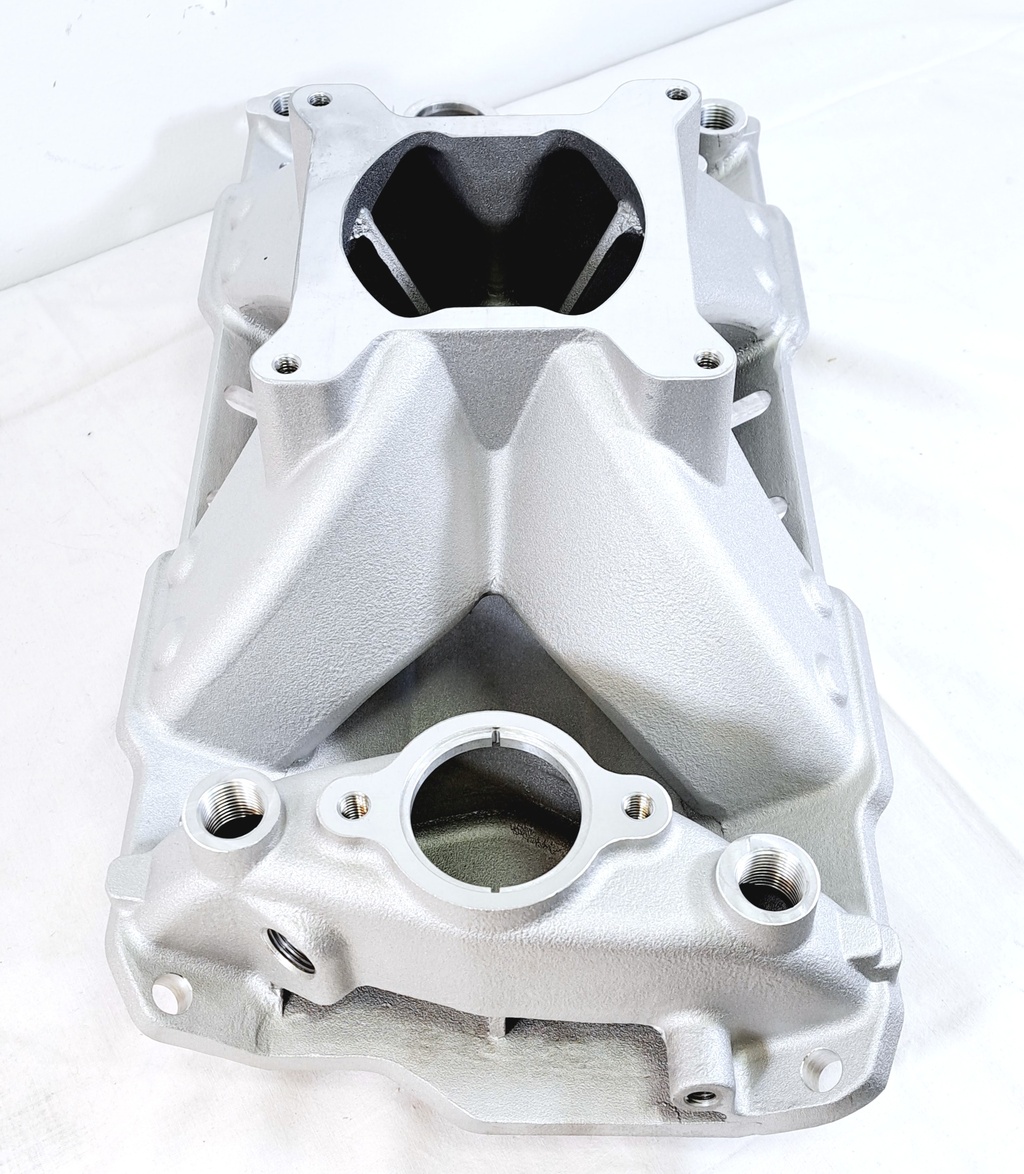Indsugningsmanifold Chevrolet Small block Enkelt niveau