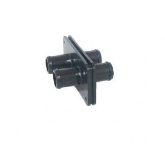 Skottgenomtilig 16mm - 16mm Slangeforbindelse
