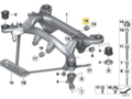 IRP Differentialbøsning Aluminium BMW E8X, E9X M1, M3