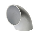 Aluminiumsrør 90 grader 25x3mm (1 tomme)
