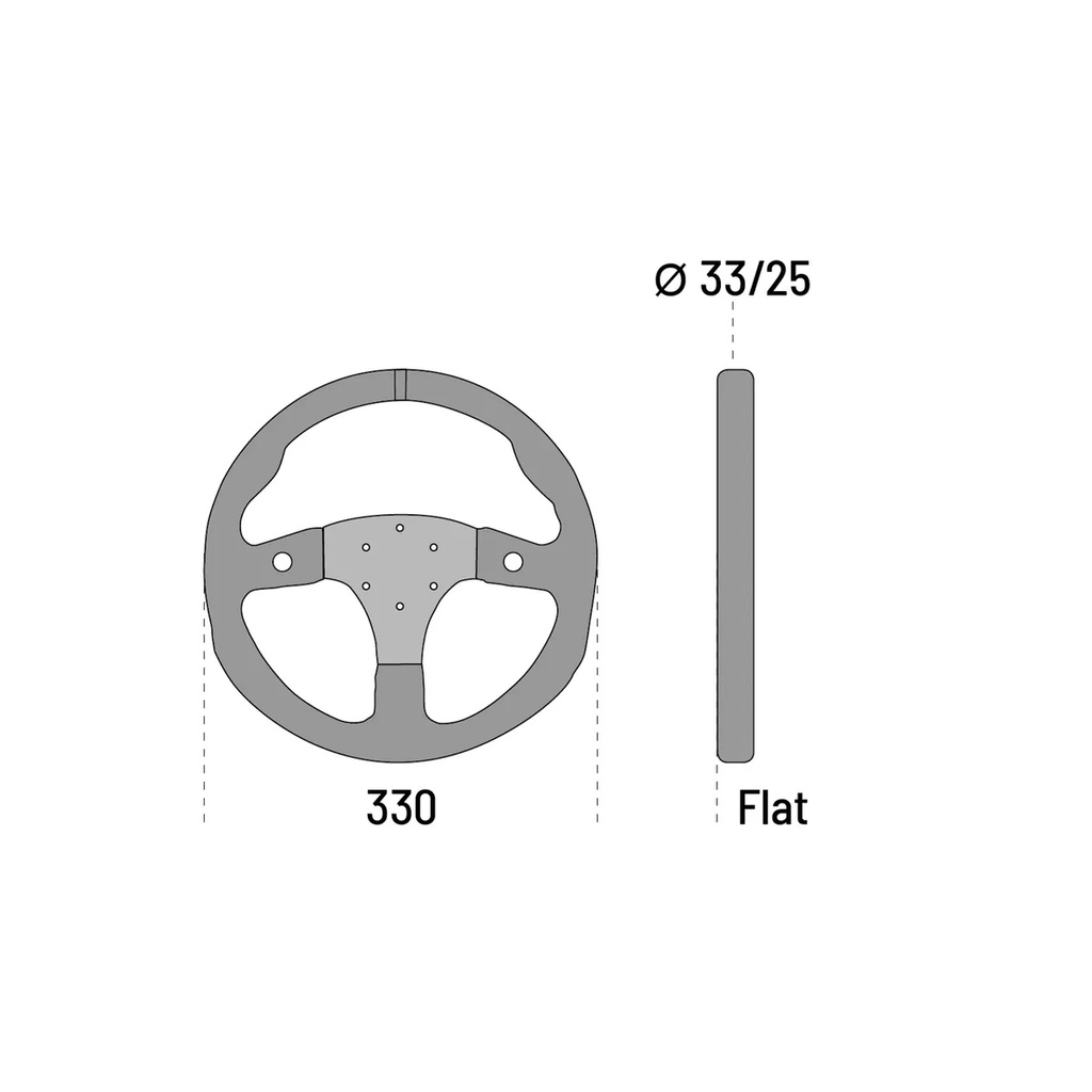 Sparco R330B Rat læder