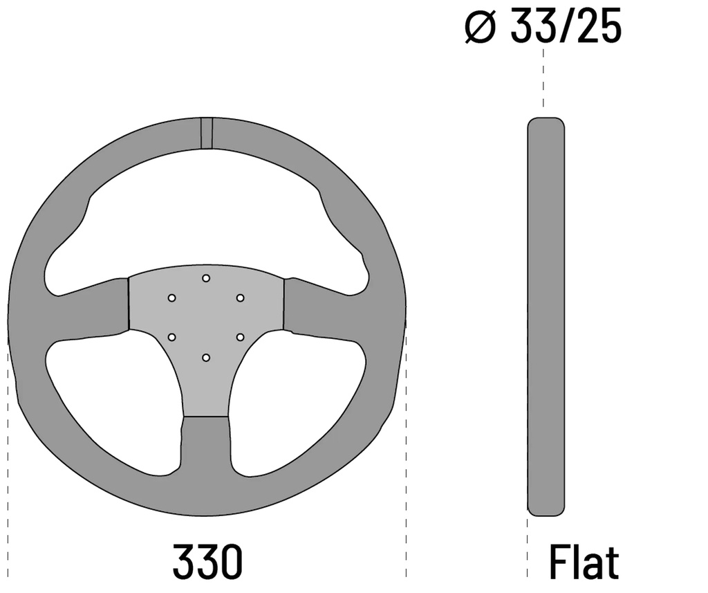 Sparco R330 Rat læder