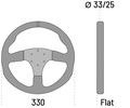 Sparco R330 Rat læder