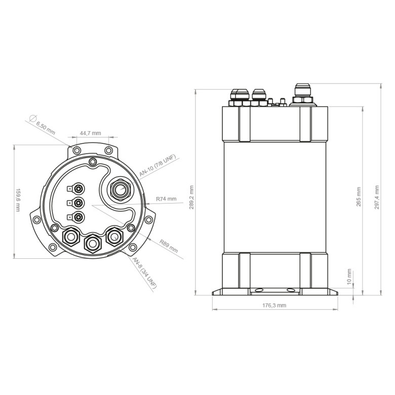 NUKE Brændstof Catch tank 3.0L - Walbro GST 450 / 520
