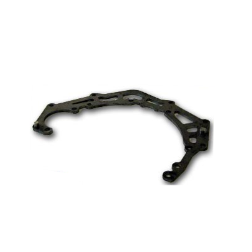 Adaperplatta gearkasse Volvo B20/B23/B230 - Chevrolet PG/350 (Vinklet)