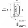 Spal Kølerventilator / Køleblæser 96mm / 3,8" blæser
