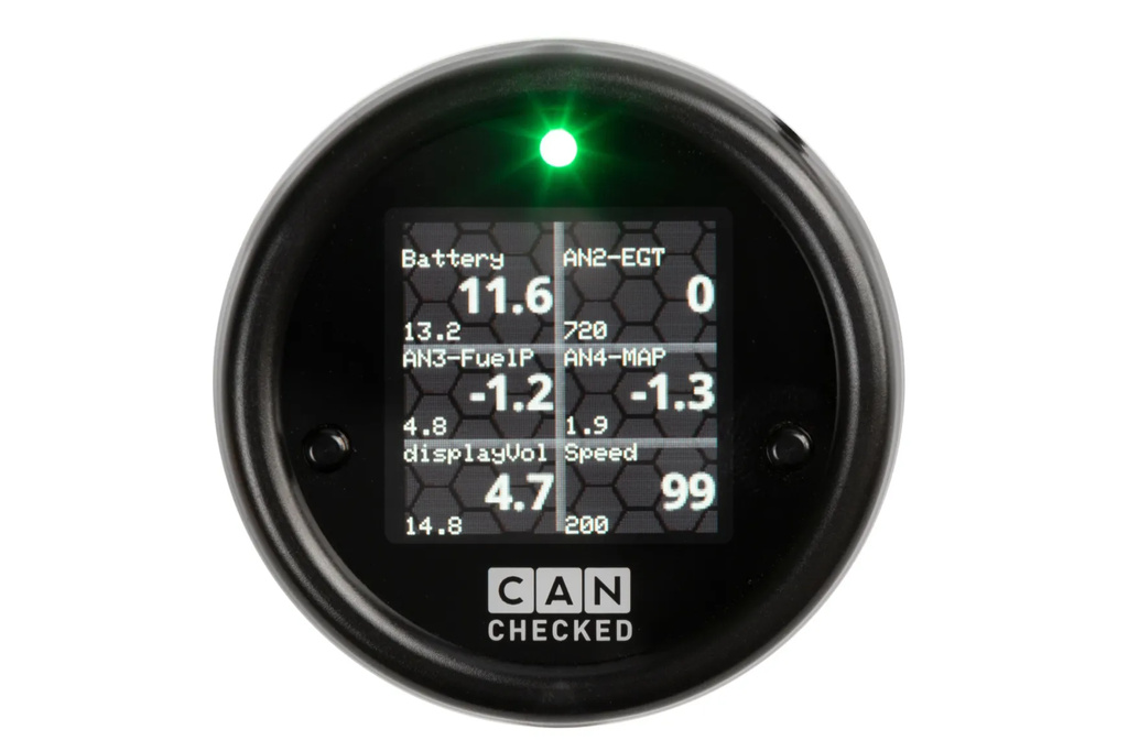 CANChecked 52mm Måler MFD15 GEN2 (Lambda sensor bundle)