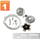 Adapter kit Mercedes OM605 OM606 - BMW M57N2 ZF