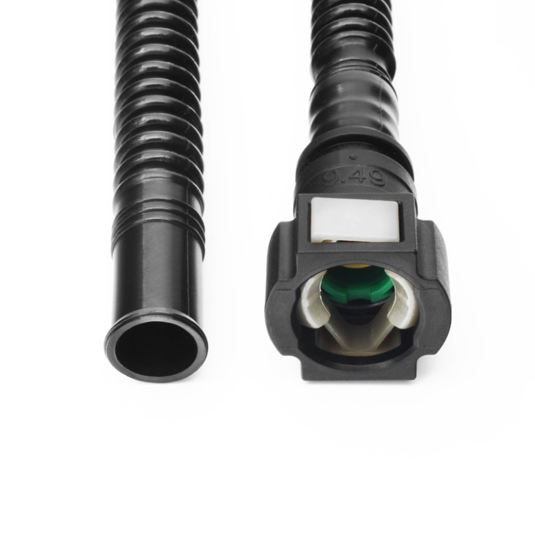 In-Tank 350mm fuel hose : SAE 9.49 Straight - ID8