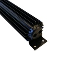 benzinkøler Sort 1/4" NPT 36.5cm (2 rækker)