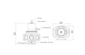 Turbosmart Brændstoftryksregulator AN10/AN8 Pro Sort