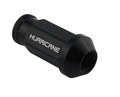 Hjulmøtrik Aluminium Sort M12x1,25 (50mm)
