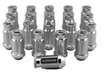 Hjulmøtrik Aluminium Sølv M12x1,25 (50mm)