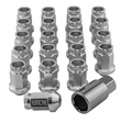 Hjulmøtrik Aluminium Sølv M12x1,25 (39mm)