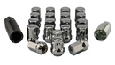 Hjulmøtriksæt Stål Sølv M12x1,5 (32 mm)