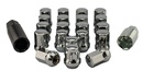 Hjulmøtrik Sølv M12x1,25 (32mm)