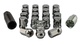 Hjulmøtrik Sølv M12x1,25 (32mm)