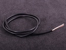 Afskærmet kabel 2-leder sort