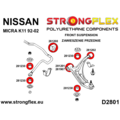 Strongflex forreste krængningsbøsning Nissan Micra K11