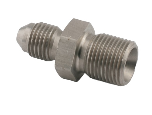 Adapter 3/8-24 - M12x1 rustfri