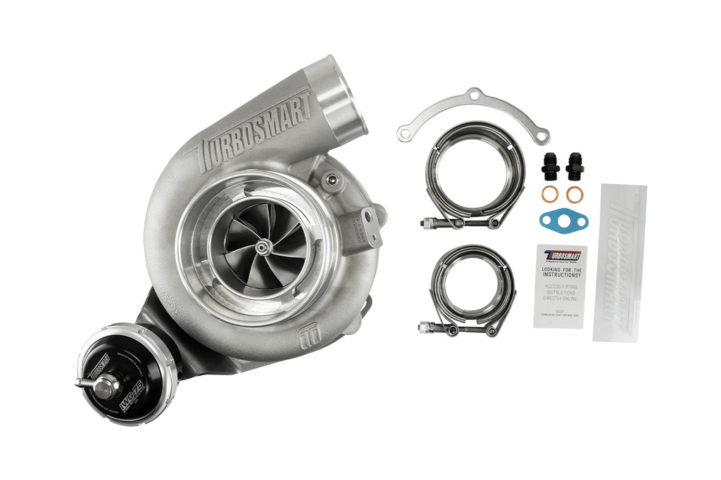 Turbosmart TS-2 Performance Turbo (vandkølet) 6262 V-Band 0,82AR Intern Wastegate