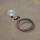 Olie i kit turbo 1 x lige + 1 x 90 grader AN4 + alu varmeskjold