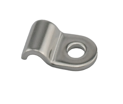 SPD Rustfri "Chrome" p-klemme 4.76mm