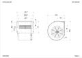 Radial ventilator SPAL 910 m³/h