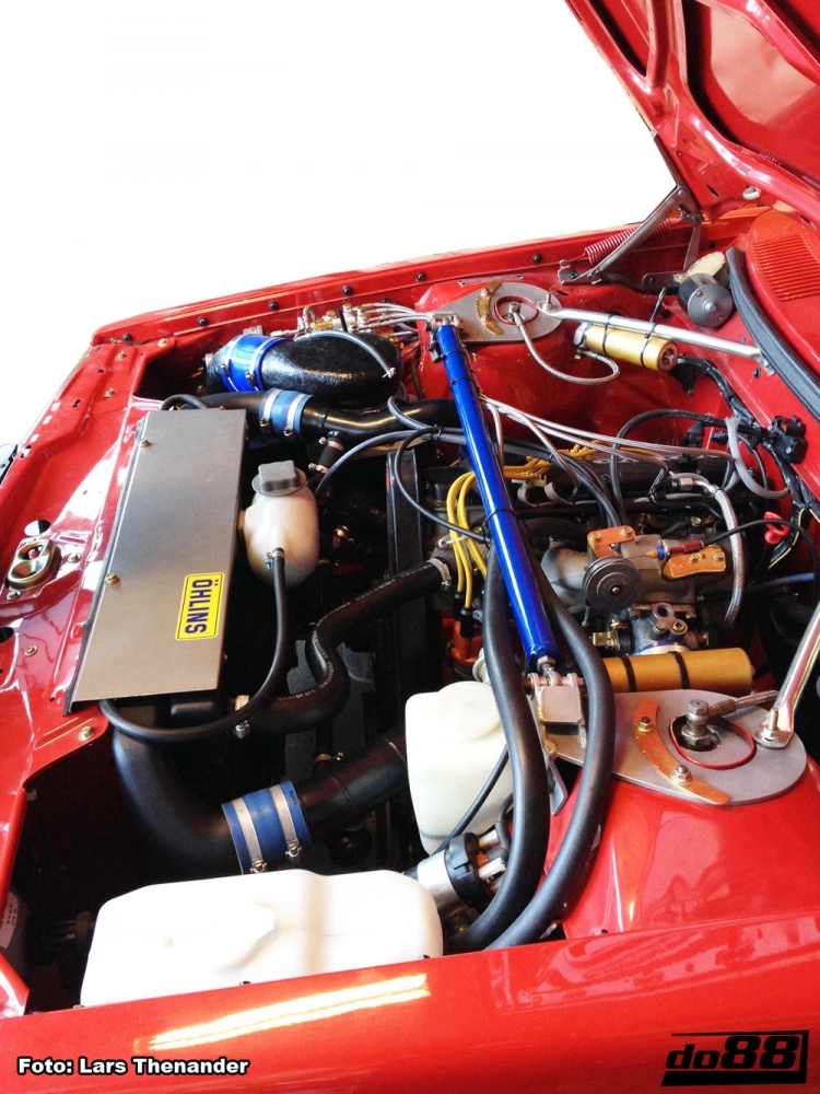 Volvo 240 Group-A replika intercooler