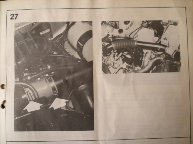 Volvo 240 Turbo B21FT Trykslanger Rød