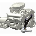 Davies Craig Chevrolet Big Block Vandpumpe Slet adapter kit (sort slange)