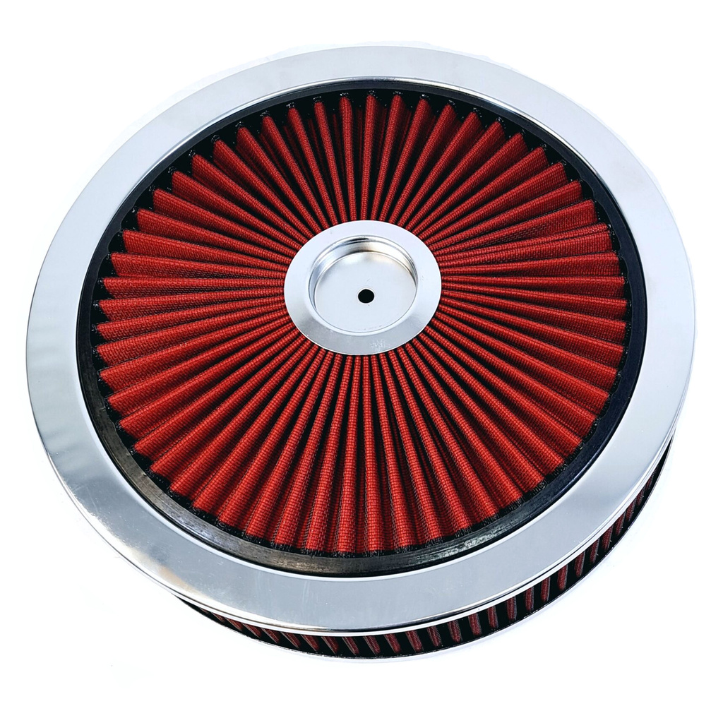 14" Luftrenser / Luftfilter Rød