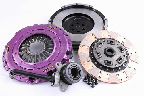 Koblingssæt - Afdæmpet Keramisk Conversion kit to solid flywheel 550Nm