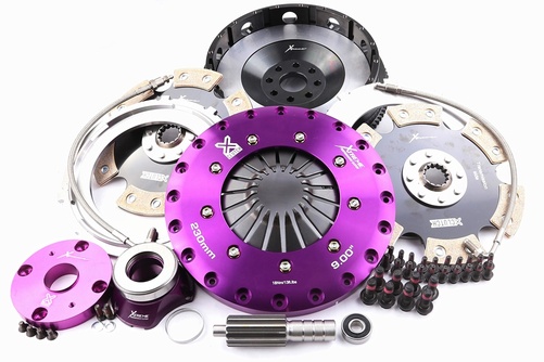 TOYOTA SUPRA 3.0 i Bi-Turbo (JZA80_) - 230mm Stel Keramisk To-skive Koblingssæt Inkl. Svänghjul & CSC 1800Nm