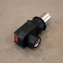 3,6mm Quick Connect Batterikabel Sort