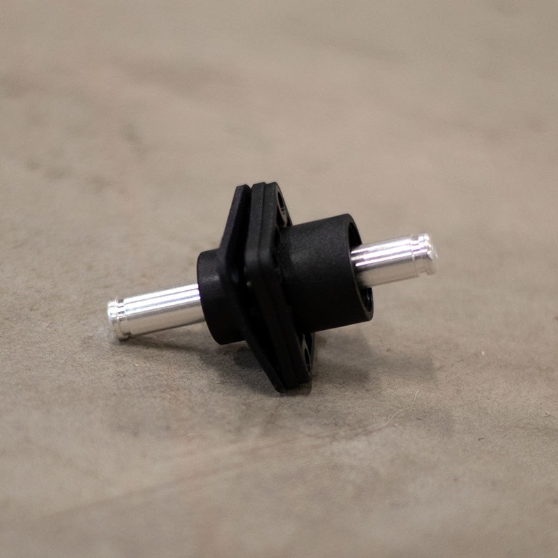 Skotgennemføringsbatterikabel (2x 8,0mm lynstik)