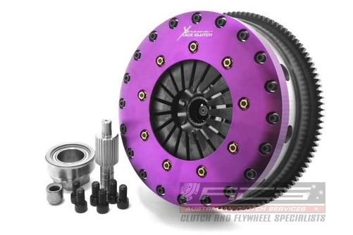 Xtreme Performance - 230mm Organisk To-skive Koblingssæt Med svinghjul 1200Nm