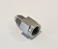 Adapter 3/8-24 - 1/8" NPT rustfri