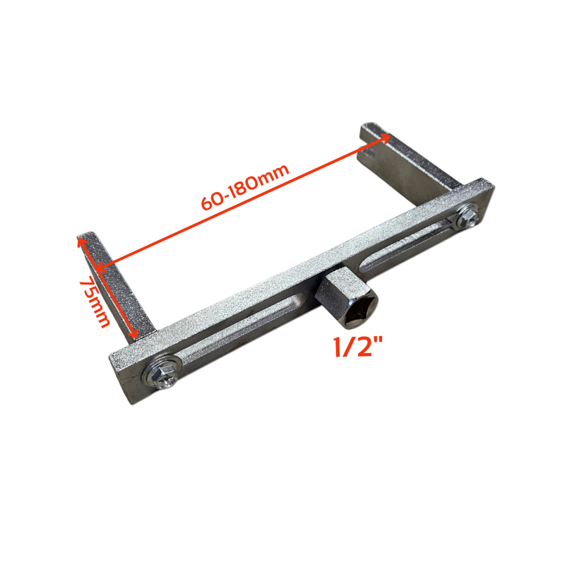 Værktøj til afmontering af tankbeslagdæksel (60-180mm)