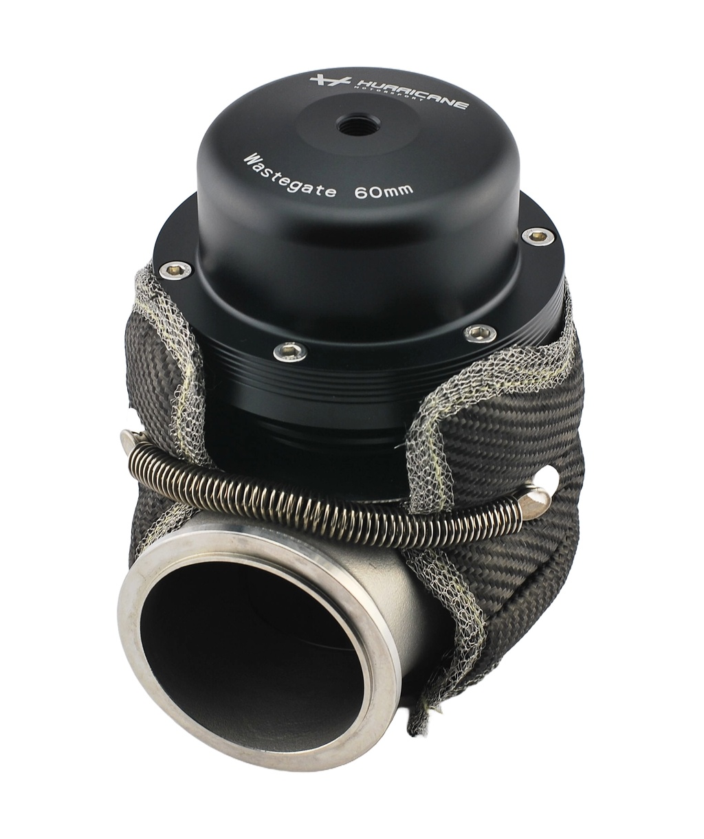 Hurricane Wastegate hatt 38mm Carbon