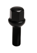 Hjulbolt Sort M12x1,25