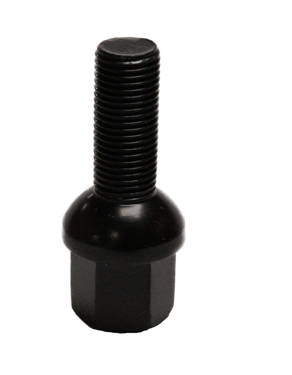 Hjulbolt Sort M12x1,25