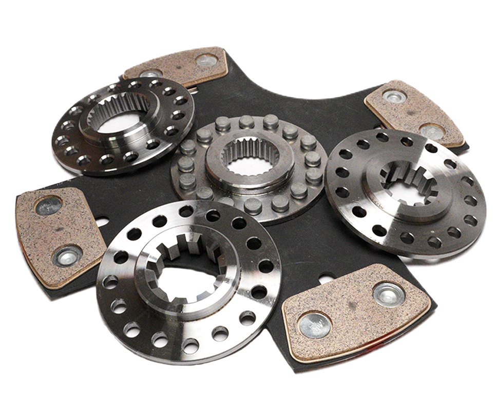 Volvo / Ford / Nissan / SAAB 23x26mm Performance Clutch lamell 4-puck 240mm
