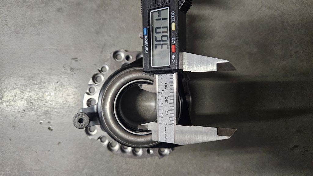 Hydraulisk udrykningsleje (justerbar)